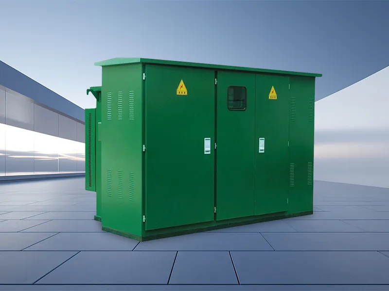 Transformer understation af bokstype